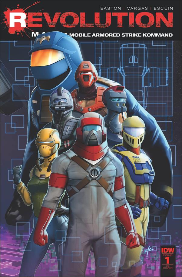 M.A.S.K.: Mobile Armored Strike Kommand: Revolution issue 1-D   Ken Christiansen 1:10 Cover