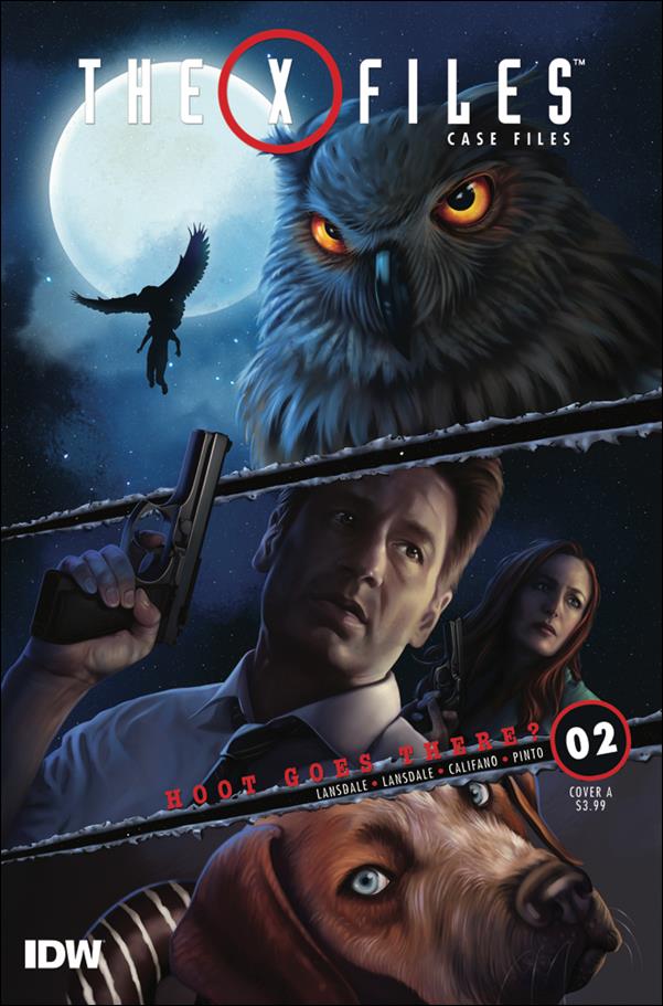 X-Files: Case Files - Hoot Goes There? issue 2 Catherine Nodet Cover