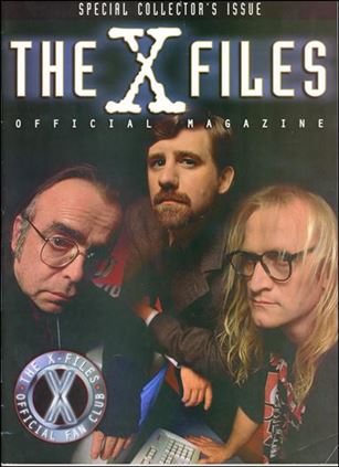 Official X-Files Magazine Volume 1 issue 8-C Official Fan Club Cover