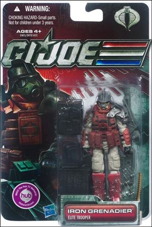 G.I. Joe: 30th Anniversary  figure 4 Iron Grenadier (Elite Trooper)