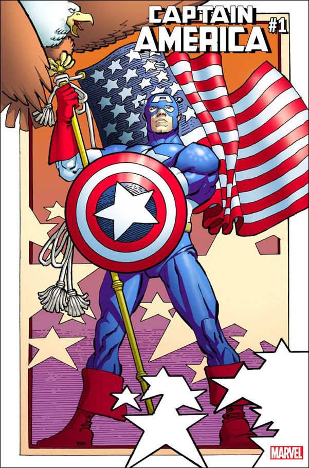 Captain America (2018) issue 1-D Frank Miller Remastered Cover