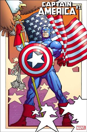 Captain America (2018) issue 1-D Frank Miller Remastered Cover