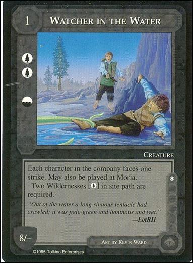 Middle-Earth: The Wizards (Base Set) card 460 Watcher in the Water