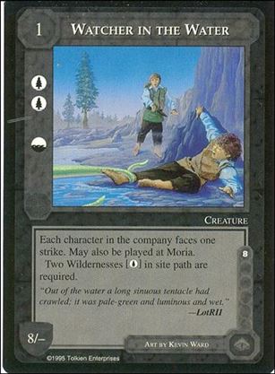 Middle-Earth: The Wizards (Base Set) card 460 Watcher in the Water