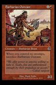 Magic the Gathering: Torment (Base Set) card 92 Barbarian Outcast
