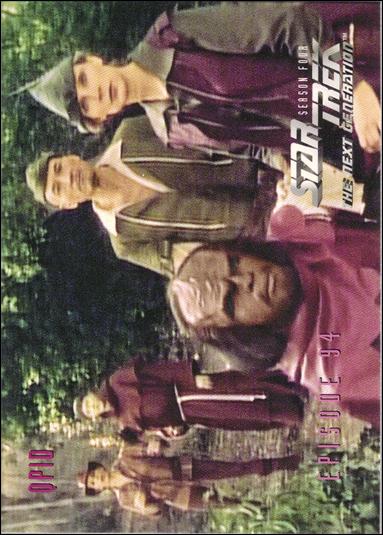 Star Trek: The Next Generation - The Episode Collection Season Four (Base Set) card 380 Qpid, Episode 94B