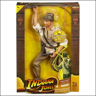 Indiana Jones 12" Action Figures figure 4-- Indiana Jones (Whip Crackin Action)