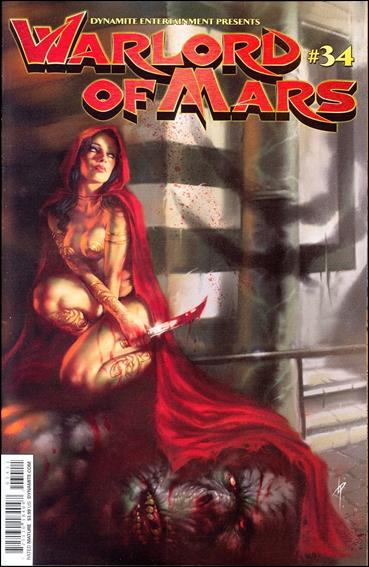 Warlord of Mars issue 34-B Lucio Parrillo Cover