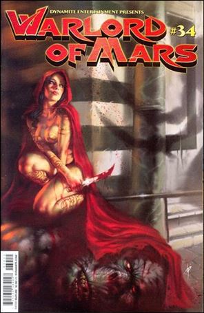 Warlord of Mars issue 34-B Lucio Parrillo Cover