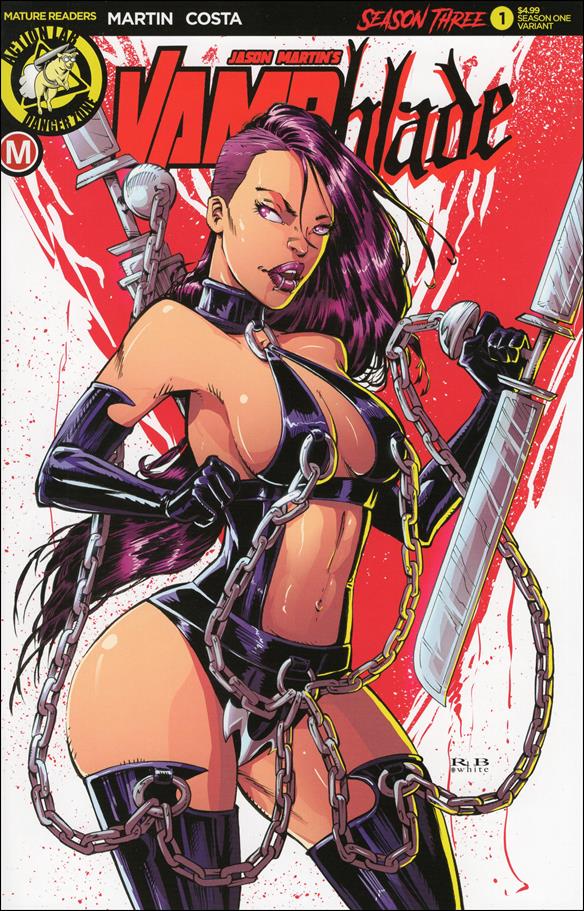 Vampblade Season 3 issue 1-C RB White Cover
