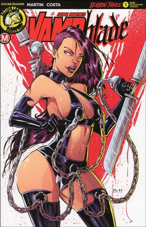 Vampblade Season 3 issue 1-C RB White Cover