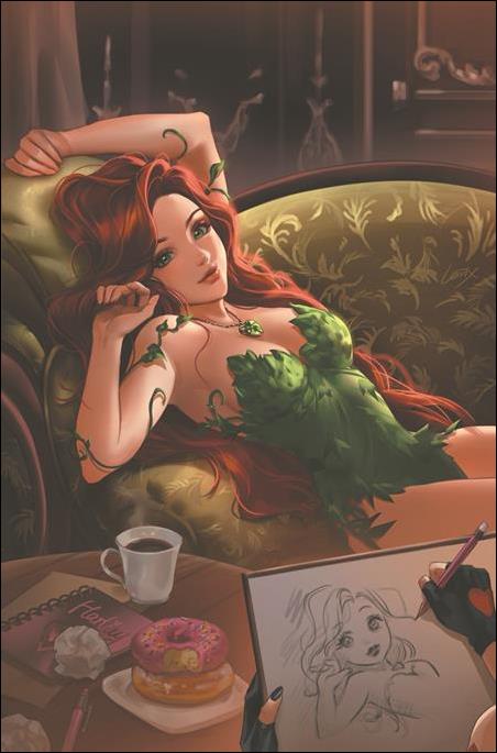 Poison Ivy: Uncovered issue 1-D Lesley Leirix Li Foil Cover