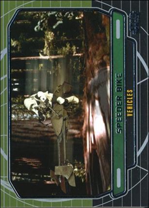 Star Wars Galactic Files (Base Set) card 293 Speeder Bike Vehicles