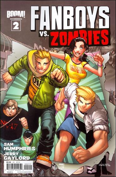 Fanboys vs Zombies issue 2 Humberto Ramos Cover