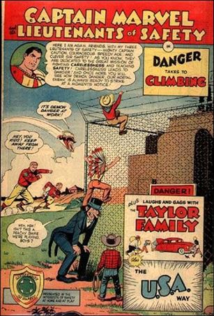 Captain Marvel and the Lieutenants of Safety issue nn2