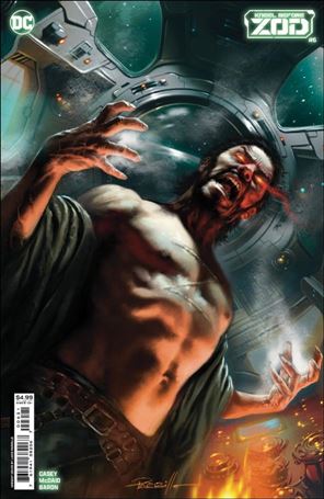 Kneel Before Zod issue 6-B Lucio Parrillo Cardstock Cover