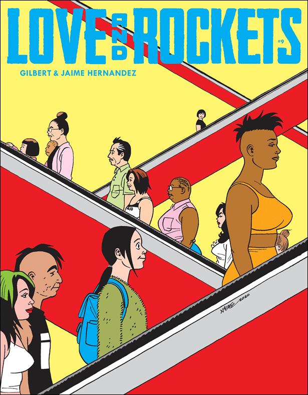 Love and Rockets (2016) issue 9 Jaime Hernandez Cover