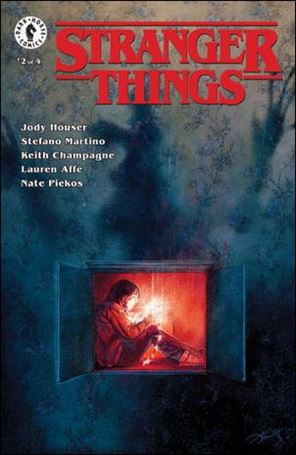 Stranger Things issue 2 Aleksi Briclot Cover