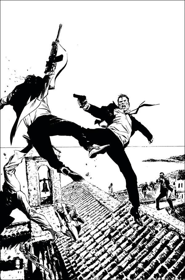 James Bond: Himeros issue 2-C Butch Guice 1:7 Black & White Virgin Cover
