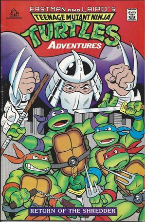 Teenage Mutant Ninja Turtles Adventures (1990) issue 2-B Return of the Shredder