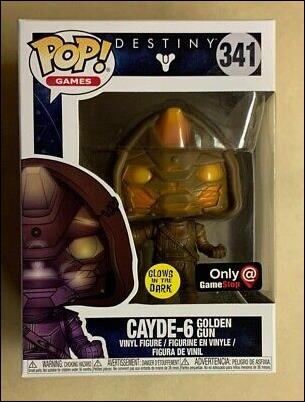 POP! Games figure 341 Cayde-6 Golden Gun