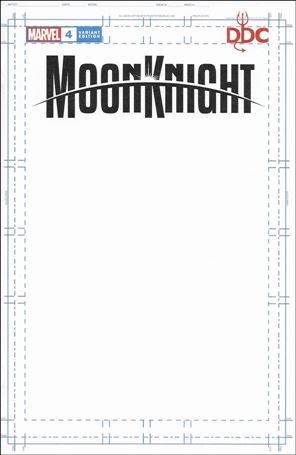 Moon Knight (2021) issue 4-E Devil Dog Comics Blank/Sketch Cover