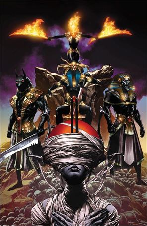 X of Swords: Stasis issue 1-J Mico Suayan Unknown/SLH/Comic Traders Virgin Cover