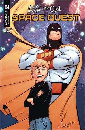 Space Ghost / Jonny Quest: Space Quest issue 4.00-H Mark Bagley 1:10 Cover