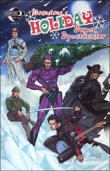 Moonstone's Holiday Super Spectacular issue 1 Marat Mychaels Cover