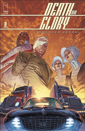 Death or Glory issue 7-B Lewis LaRosa Cover