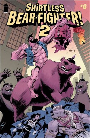 Shirtless Bear-Fighter 2 issue 6-B Stephen Green Cover