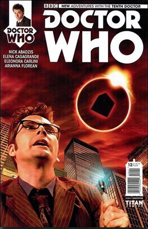 Doctor Who: The Tenth Doctor issue 12-B Photo Subscription Cover