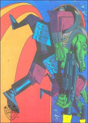 Judge Dredd: The Epics (Legends Original Artwork Cards Subset) card 10 The Hordes of Klegg