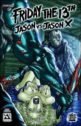 Friday the 13th: Jason vs Jason X issue 2-F Terror Cover