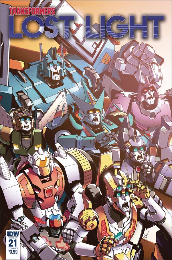 Transformers: Lost Light issue 21 Jack Lawrence Cover