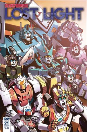 Transformers: Lost Light issue 21 Jack Lawrence Cover