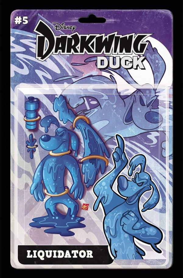 Darkwing Duck (2023) issue 5-J 1:25 Action Figure Cover
