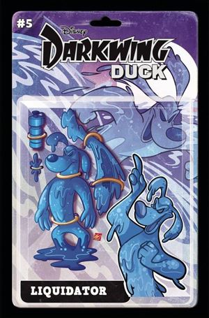 Darkwing Duck (2023) issue 5-J 1:25 Action Figure Cover