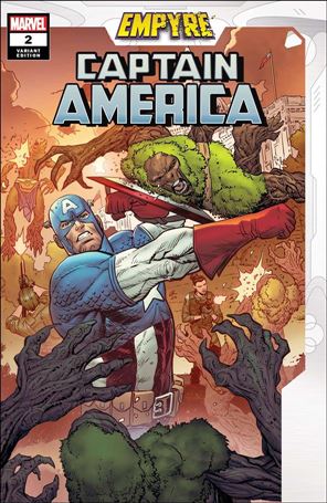 Empyre: Captain America issue 2-B Luke Ross Cover