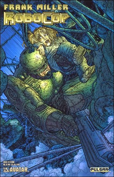 Frank Miller's Robocop issue 9-B Savior Cover