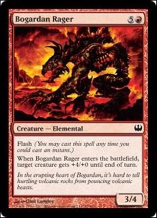 Magic the Gathering: Duel Decks: Knights vs. Dragons (Base Set) card 57 Bogardan Rager