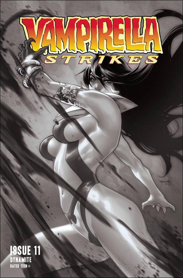 Vampirella Strikes (2022) issue 11-H Stephen Segovia 1:20 B&W Cover