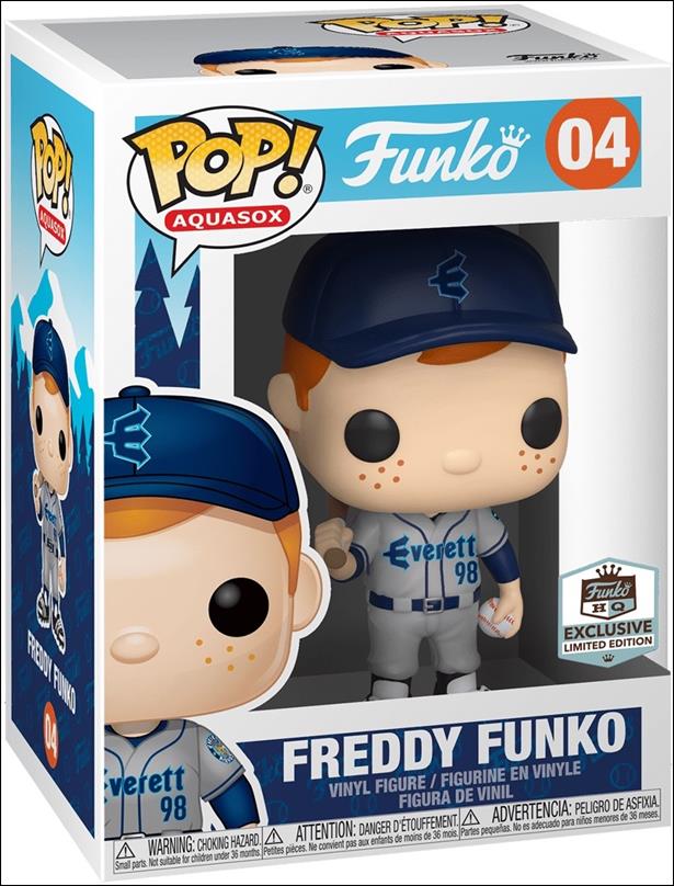 Pop! Aquasox figure 4 Freddy Funko Funko HQ Edition