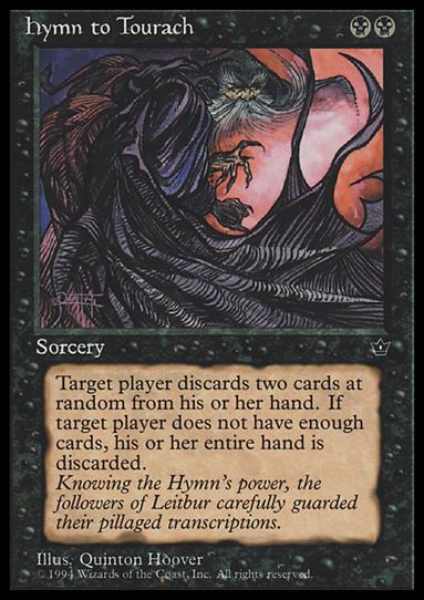 Magic the Gathering: Fallen Empires (Base Set) card 38-C Hymn to Tourach