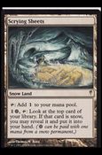 Magic the Gathering: Coldsnap (Base Set) card 149 Scrying Sheets