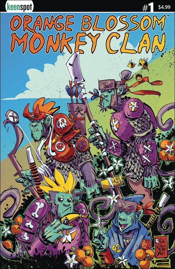 Orange Blossom Monkey Clan issue 1 Erik Klaus Cover