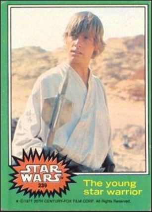 Star Wars: Series 4 (Base Set) card 239 The young star warrior