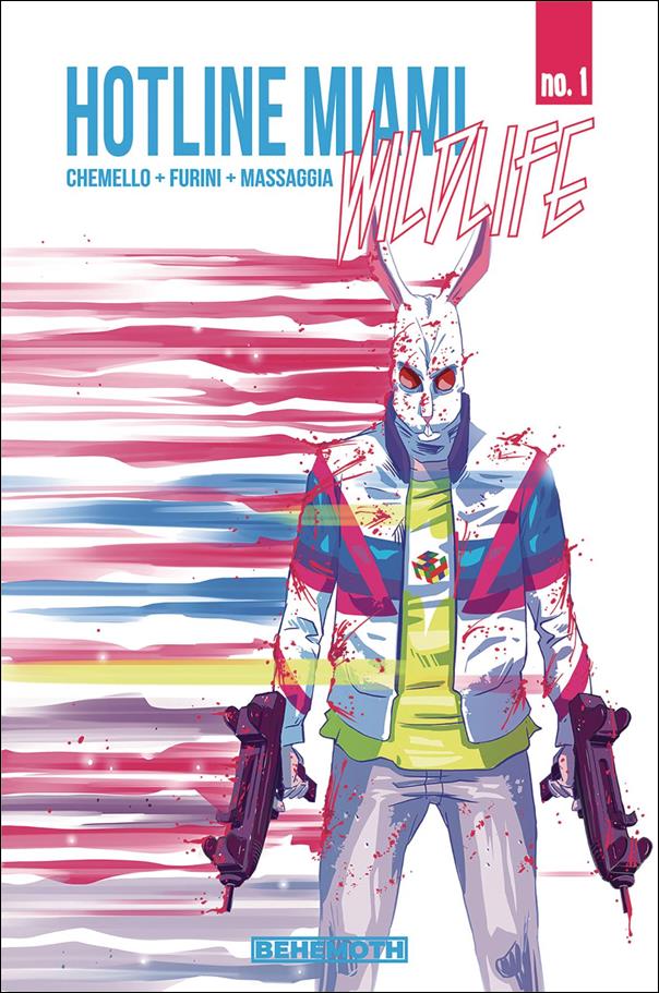 Hotline Miami: Wildlife issue 1 Alberto Massaggia "White" Cover