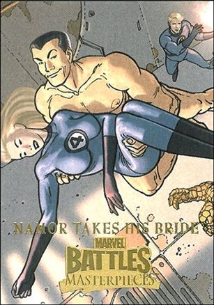 2008 Marvel Masterpieces: Series 3 (Base Set) card 63 Namor Takes His Bride