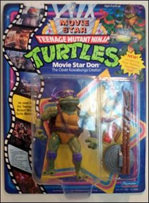 Teenage Mutant Ninja Turtles: Movie Star Turtles figure 1 Movie Star Don